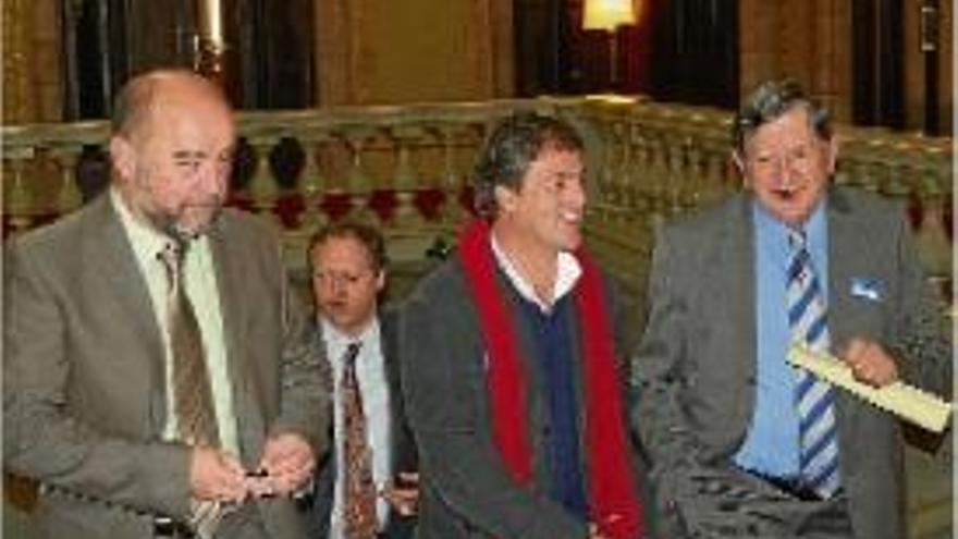 La delegació de la Cerdanya al Parlament, l&#039;any 2009