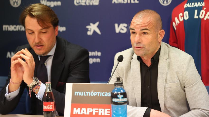 Paco López, presentado como nuevo entrenador del Levante