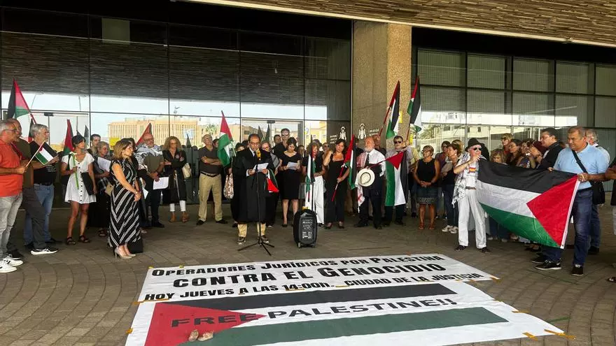 Concentración de operadores jurídicos por Palestina