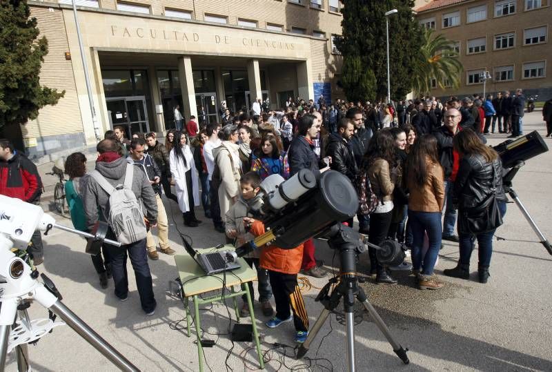 Eclipse solar en Zaragoza