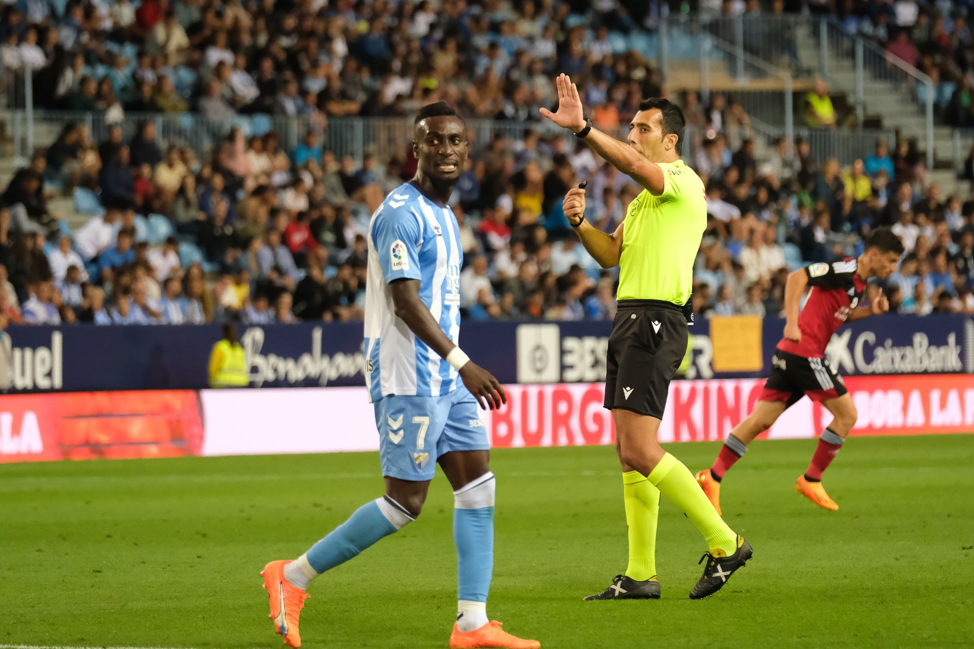 El Málaga CF - CD Mirandés, en imágenes