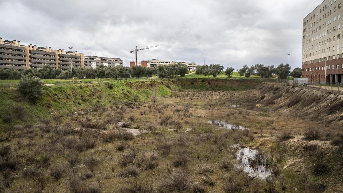 Parcela de El Junquillo donde Urvipexsa construirá 200 viviendas.