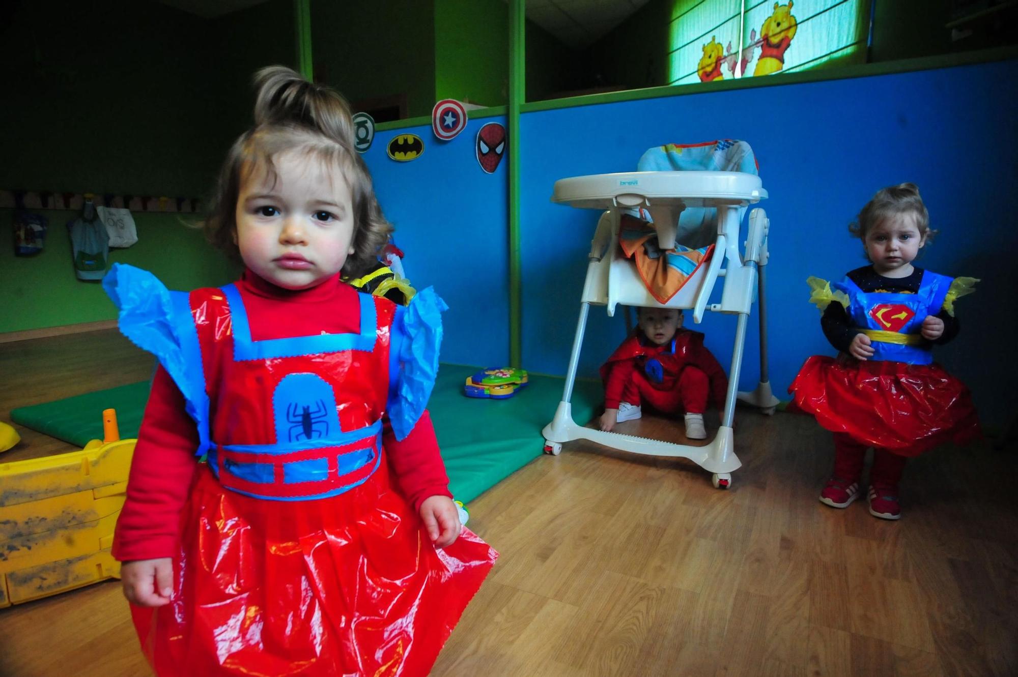 Carnaval infantil en los colegios de Vilagarcía