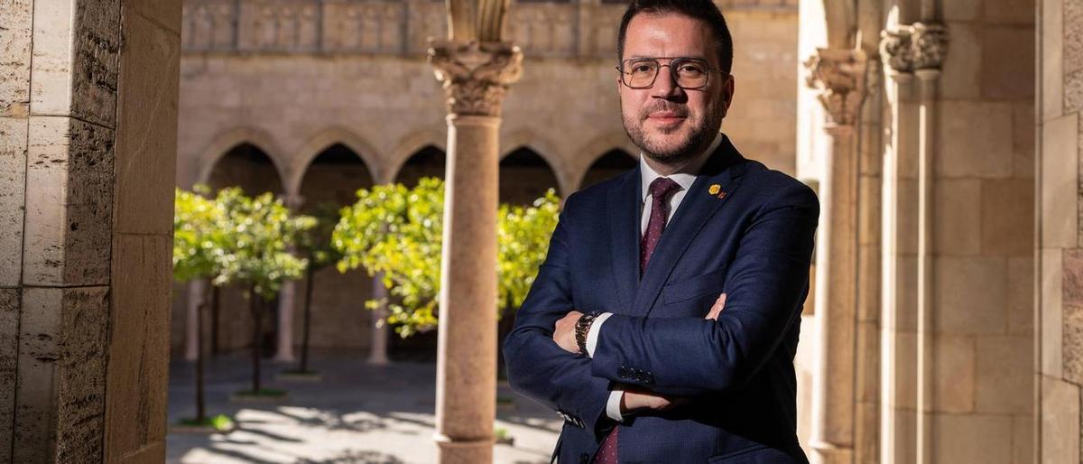 Entrevista a Pere Aragonès: "No abaratemos la ley de amnistía, es sólida y robusta, aprobémosla cuanto antes".