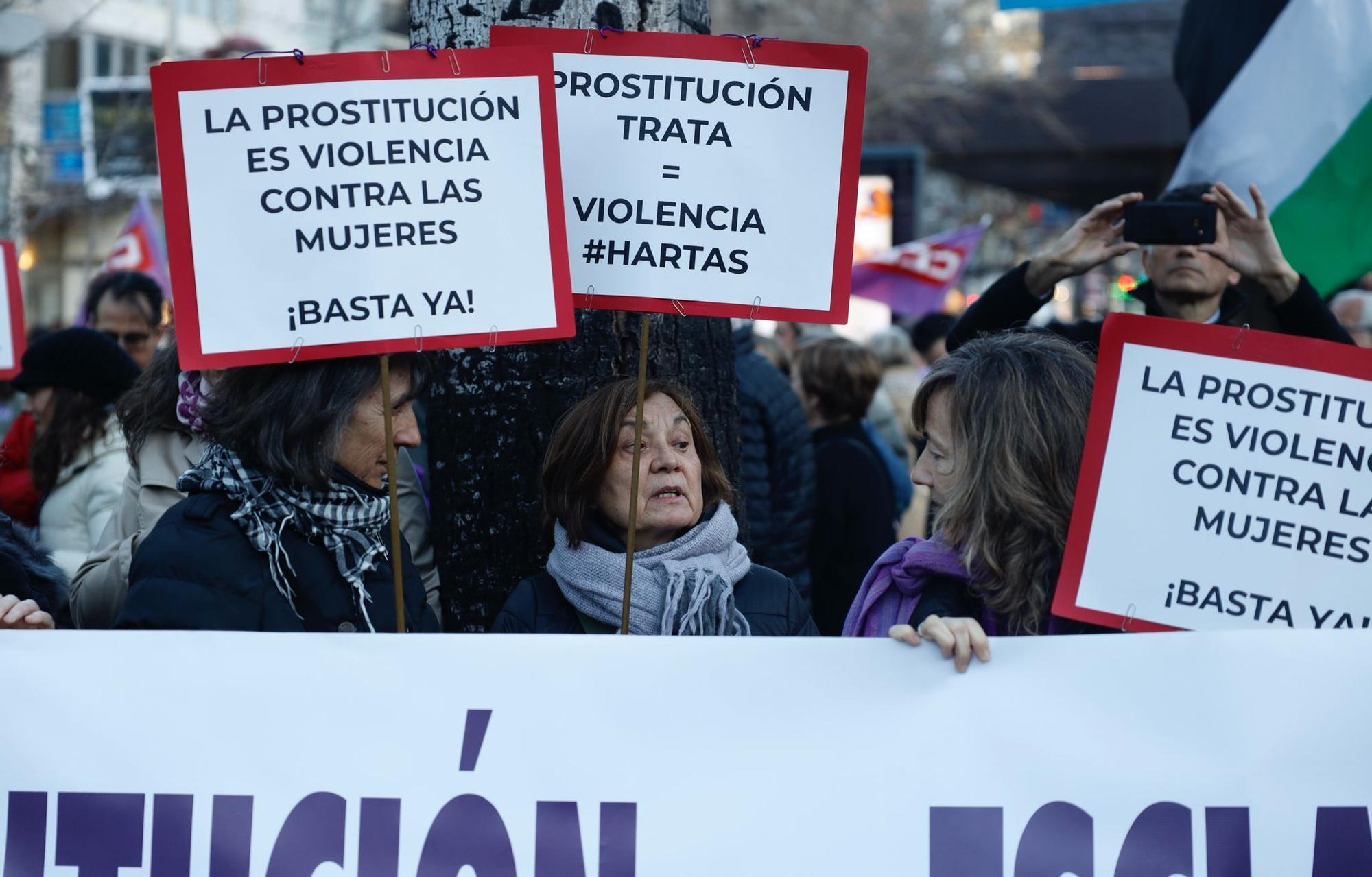 EN IMÁGENES | Manifestación del 8M 2024 en Zaragoza