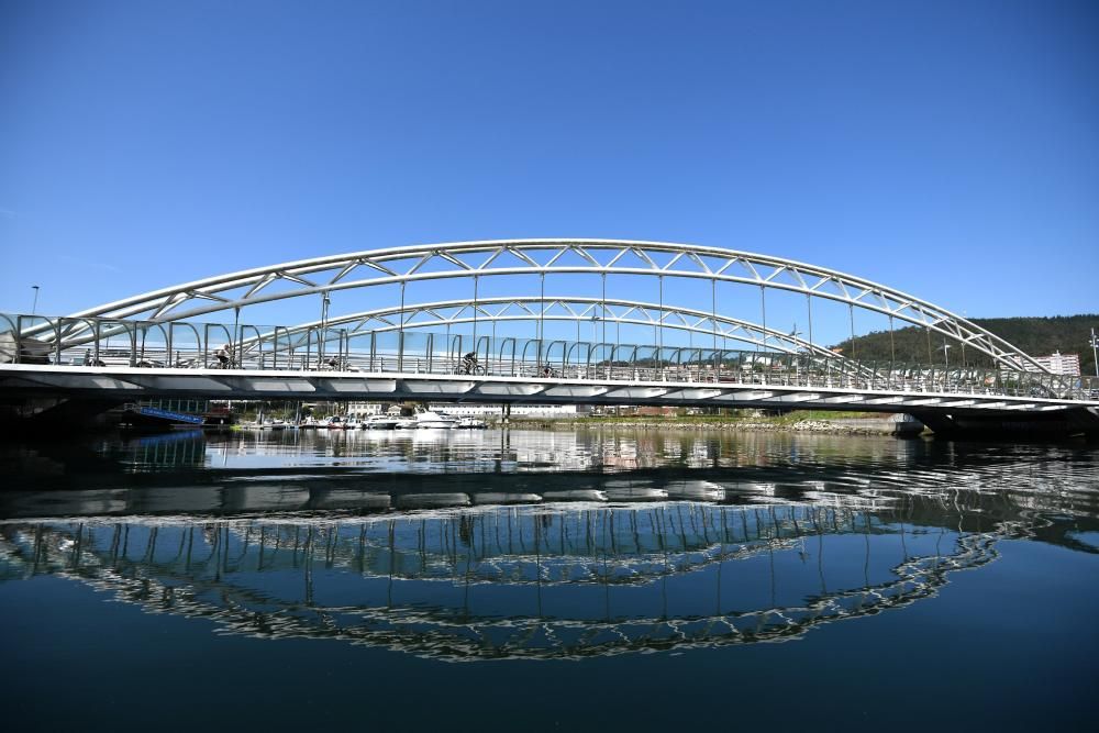 Dragado del Lérez | Los lodos dificultan los entrenamientos de piragüistas de élite de Pontevedra