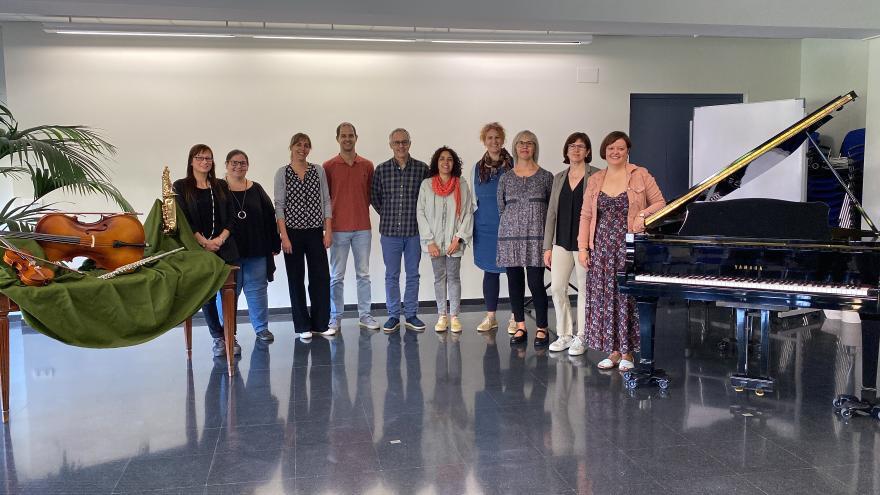 L&#039;Escola de Música de la Seu d&#039;Urgell uneix un centenar d&#039;alumnes de quatre escoles de la ciutat per aprendre a tocar instruments