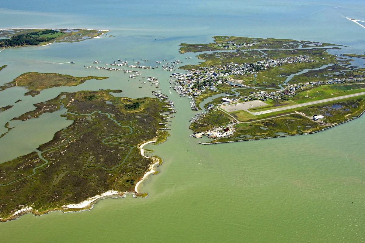 Islas de Tangier, en Virginia (EEUU), donde sube el nivel del mar