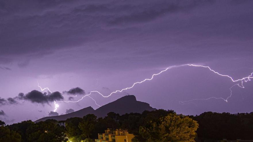 El temporal deja una veintena de incidencias en Baleares