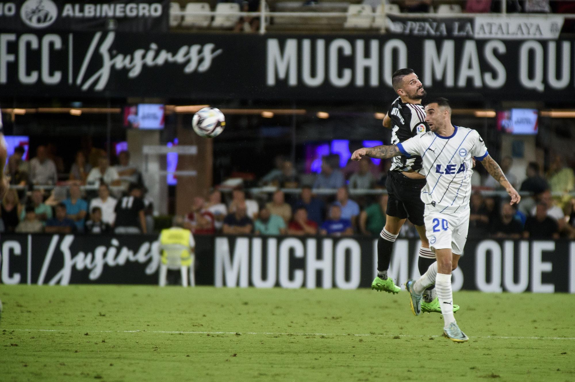 El FC Cartagena - Alavés, en imágenes