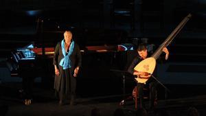 Barbara Hendricks, sobre el escenario del festival de Porta Ferrada, en Sant Feliu de Guíxols.