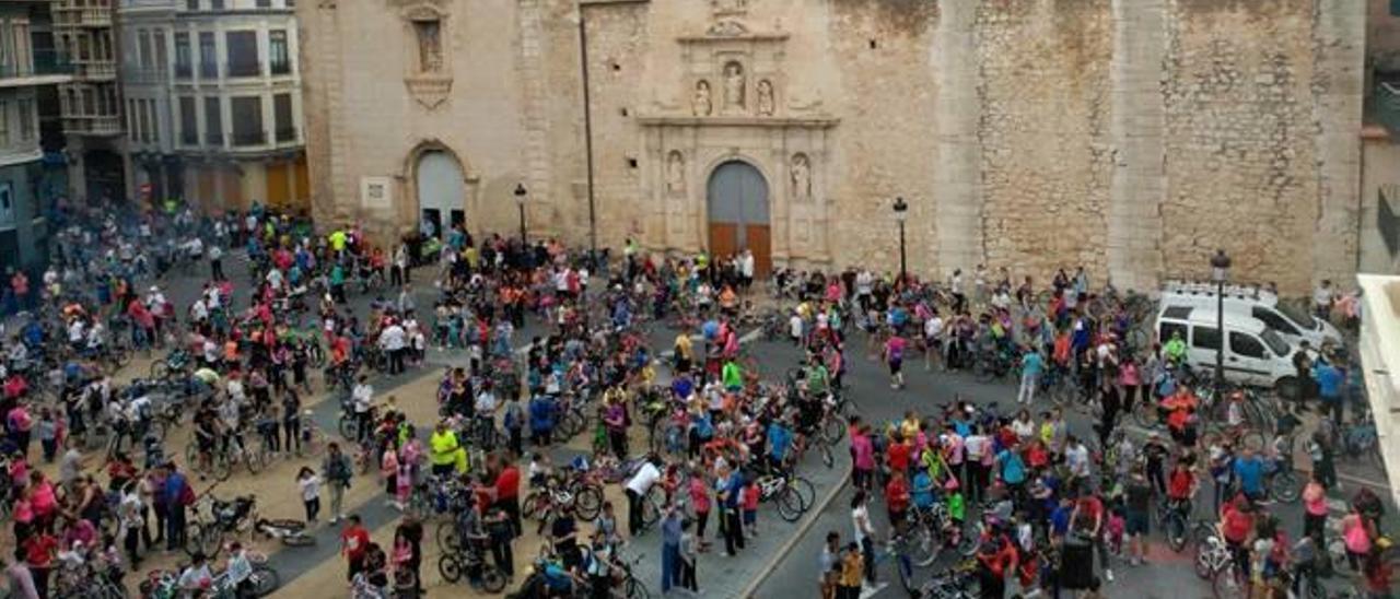 Boicotean con chinchetas la Volta en Bici de Algemesí