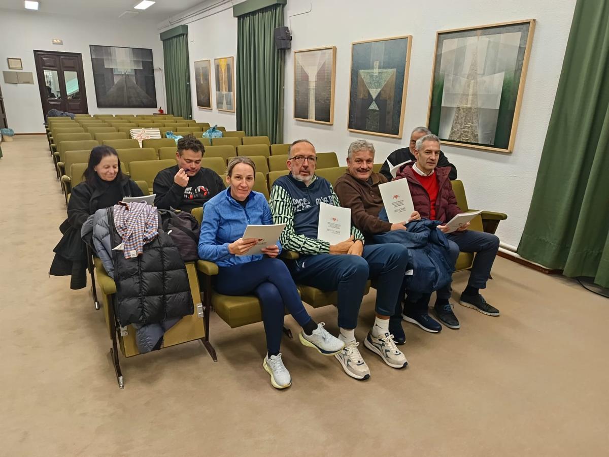 Trabajadores municipales, en el curso de formación.