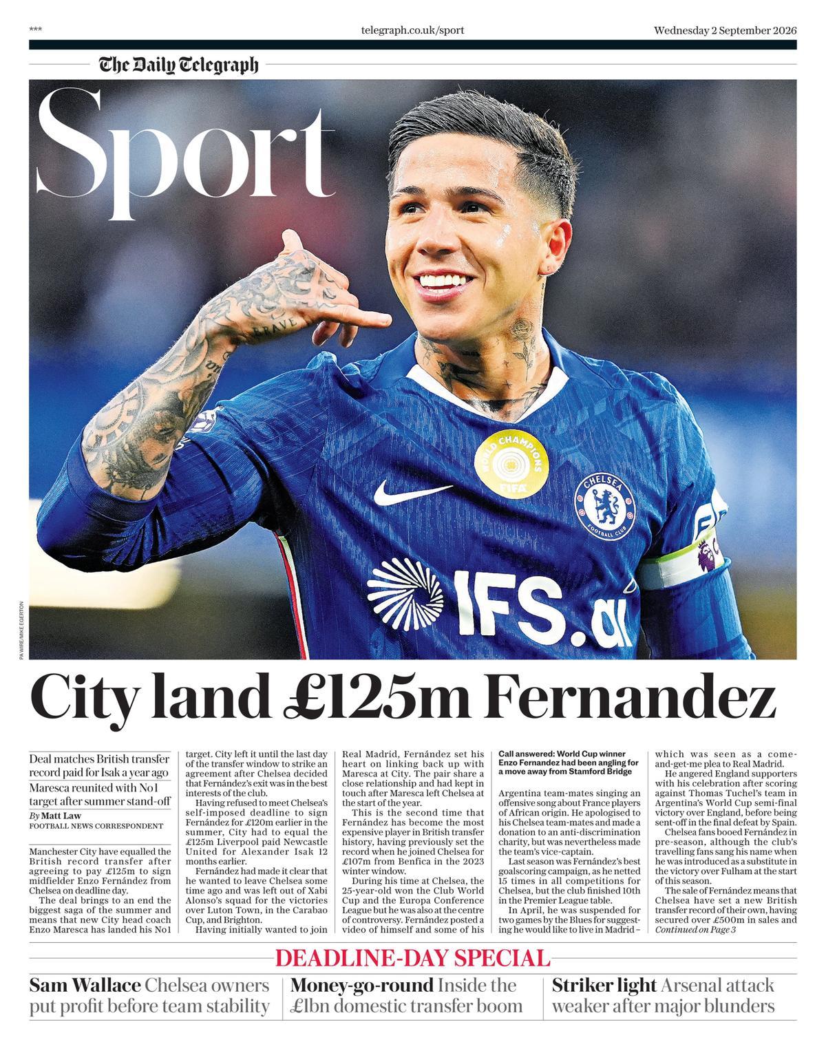 Las imágenes de las portadas de hoy