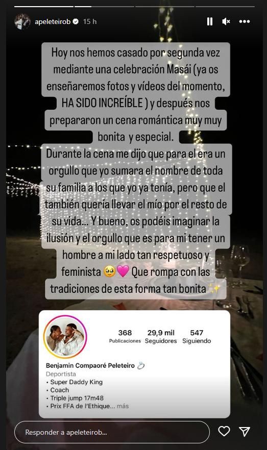 Ana Peleteiro habla de su cambio de apellido