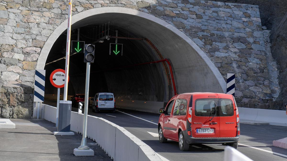 El túnel de Faneque permanecerá cerrado este jueves 18 de abril, entre las 9.00 y las 21.00 horas.