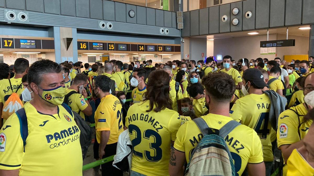 SUPERCOPA DE EUROPA | Así prepara la afición del Villarreal la invasión de Belfast