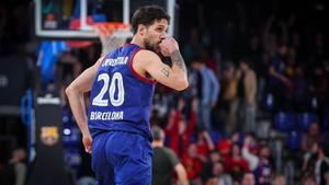 Nico Laprovittola decidió el Barça - Maccabi con un triplazo a falta de cinco segundos