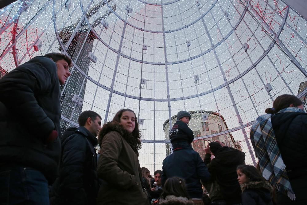 Fiebre de compras navideñas en Vigo