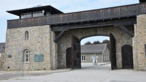 Campo de concentración de Mauthausen en Mauthausen, Austria.