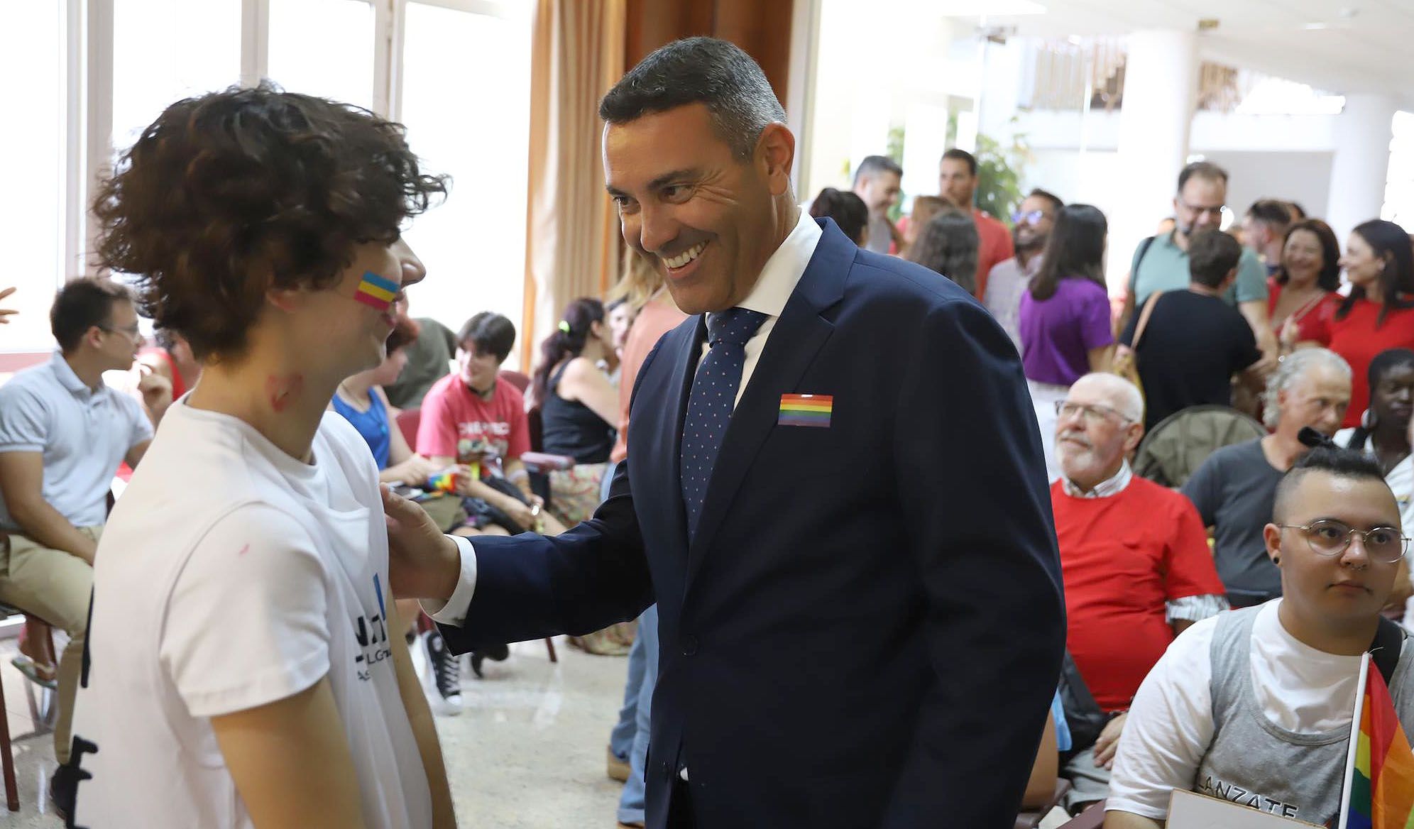 Celebración del Día del Orgullo LGTBI 2023 en el Cabildo de Lanzarote