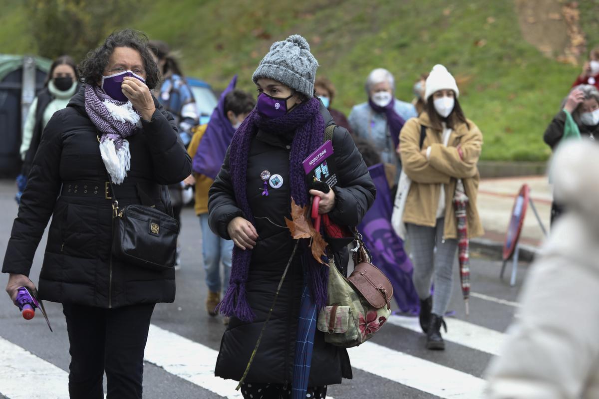 Marcha comarcal contra la violencia machista