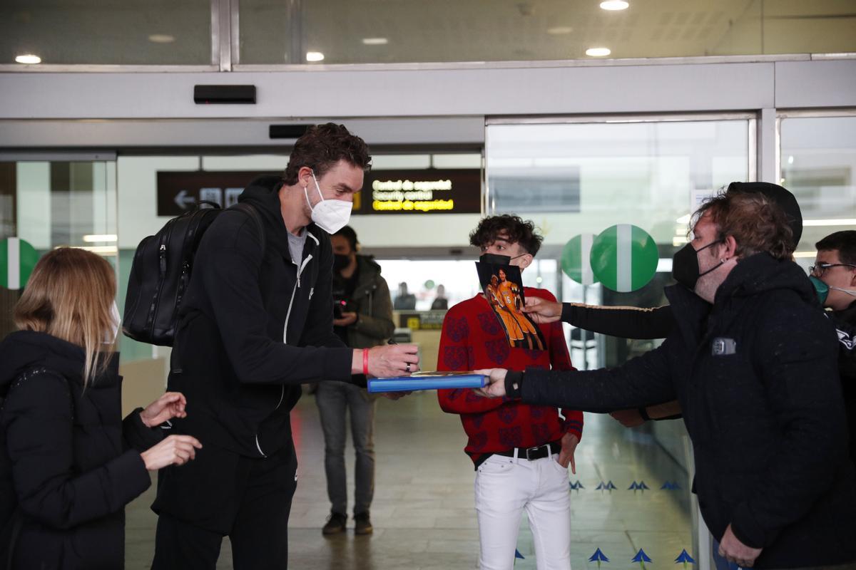 Pau Gasol: «Estic desitjant entrenar al Barça» Pau Gasol: «Estic desitjant entrenar al Barça»