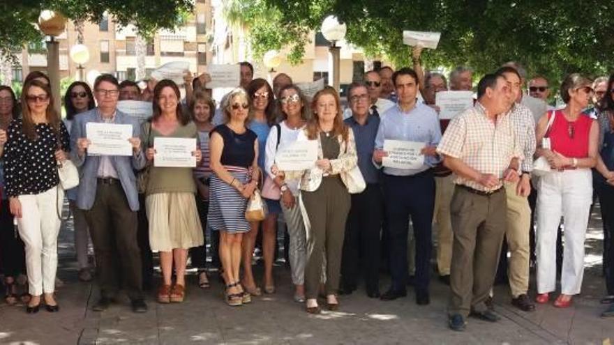 Protesta de secretarios judiciales