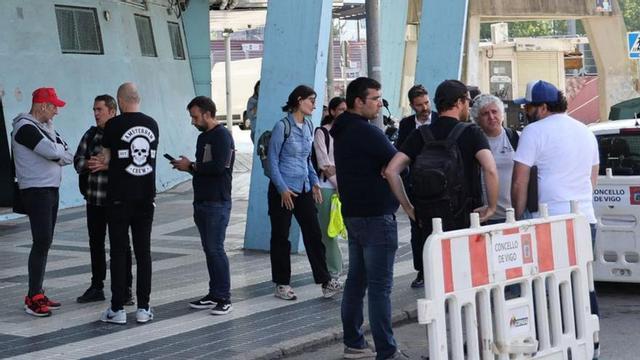 Visita de los promotores musicales al estadio de Balaídos.   | // J. LORES