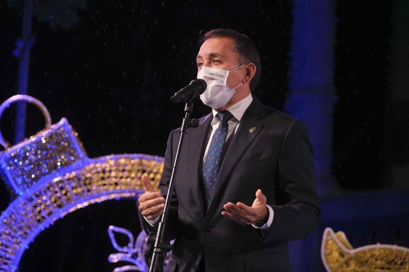 Encendido de la iluminación de Navidad en Santa Cruz de Tenerife