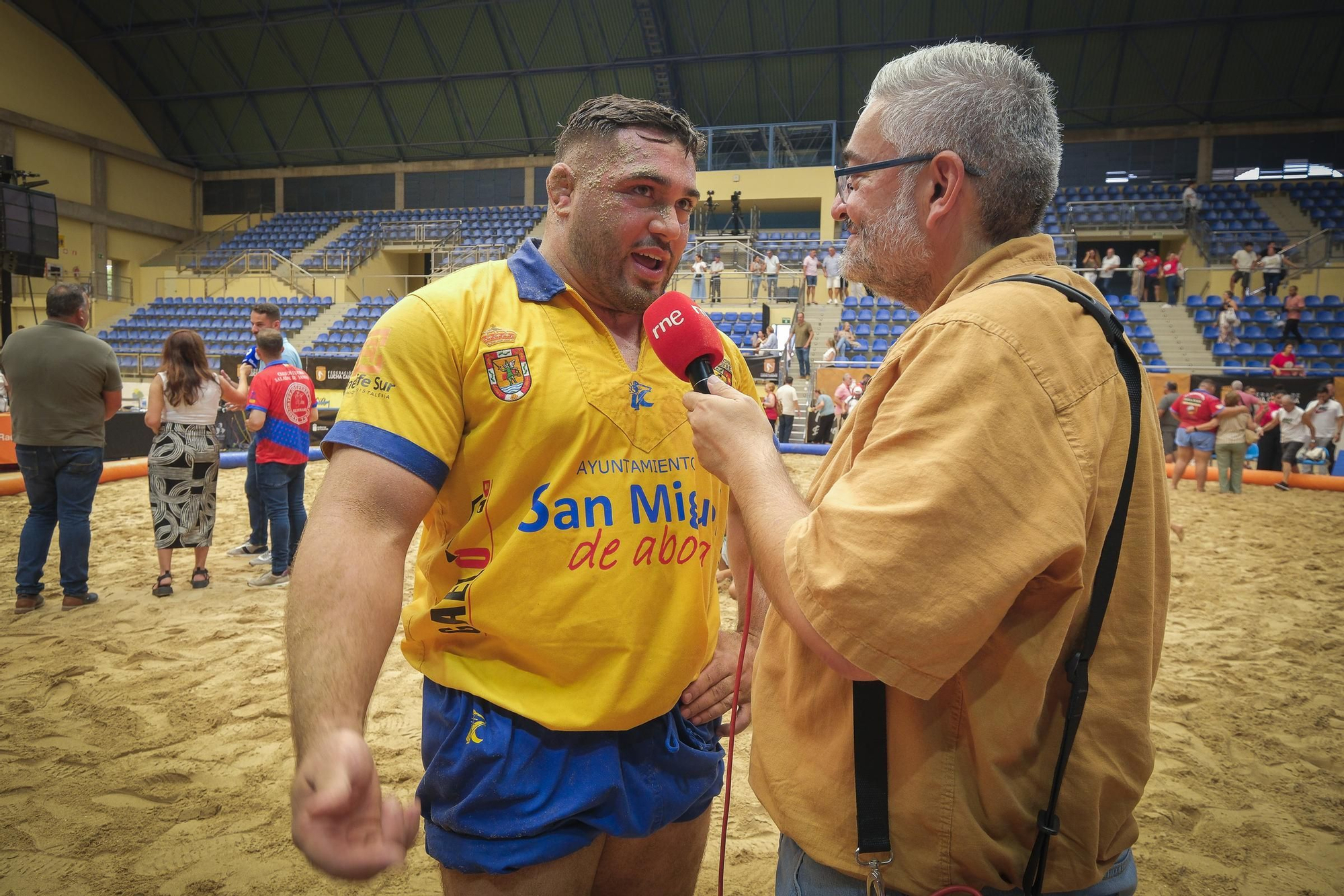 Final del torneo DISA Gobierno de Canarias de Lucha