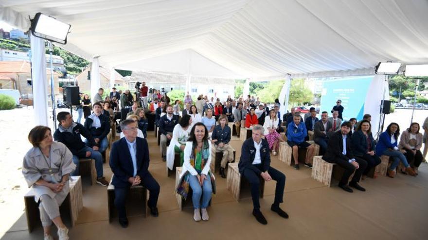 Acto de entrega de los galardones en Marín. |   // GUSTAVO SANTOS