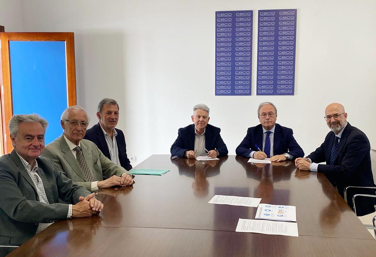CECO y el Banco de Alimentos Medina Azahara de Córdoba firman un acuerdo de colaboración.