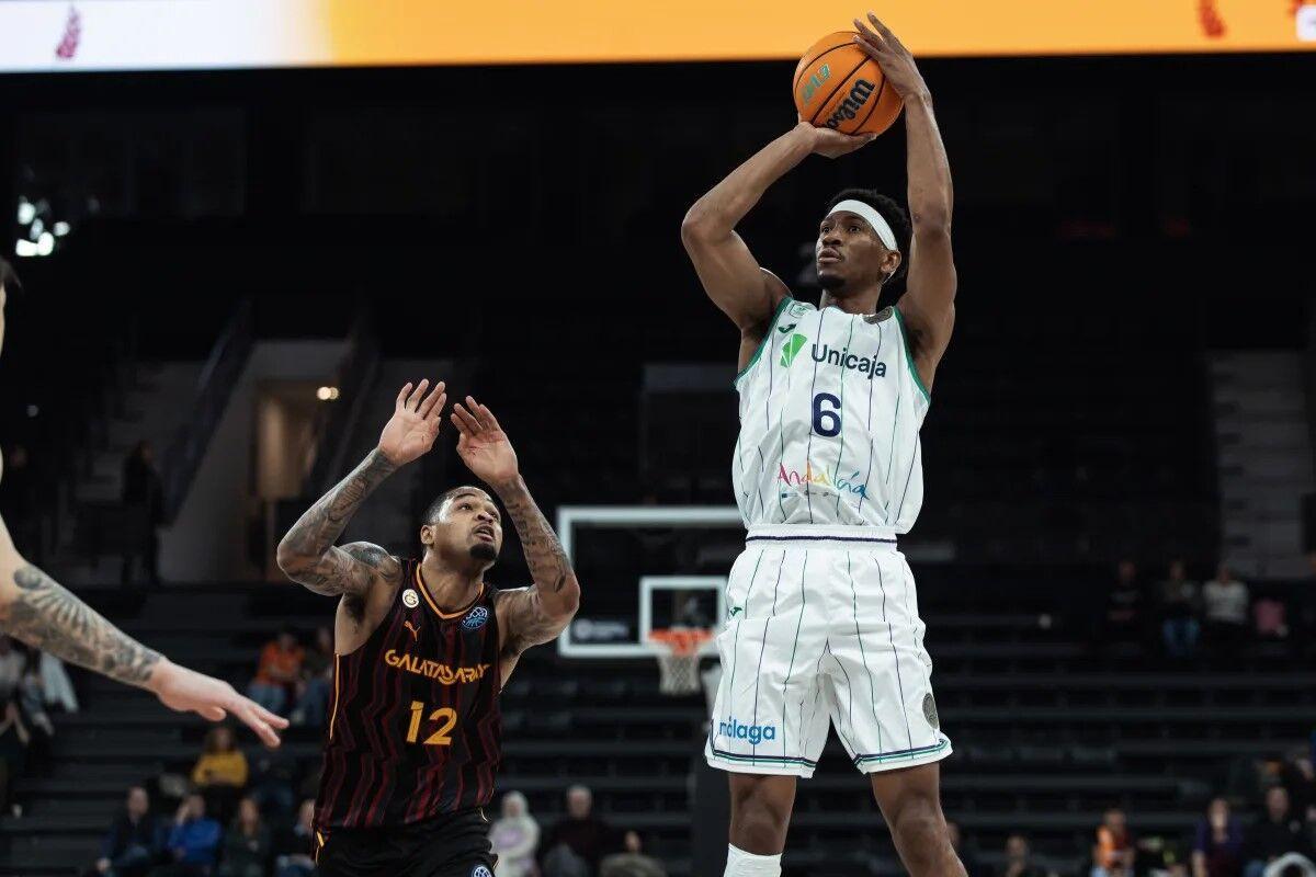 Partido disputado entre el Galatasaray turco y el Unicaja