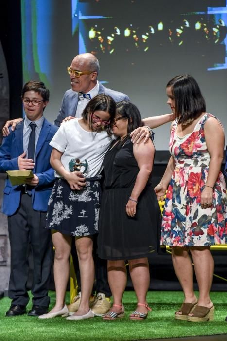 18-06-19 GENTE Y CULTURA. TEATRO GUINIGUADA. LAS PALMAS DE GRAN CANARIA. Asuntos Sociales. La ONCE Canarias entrega sus Premios Solidarios 2019. Fotos: Juan Castro.  | 19/06/2019 | Fotógrafo: Juan Carlos Castro