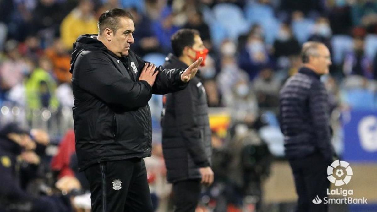 José Ramón Sandoval, entrenador del Fuenlabrada.