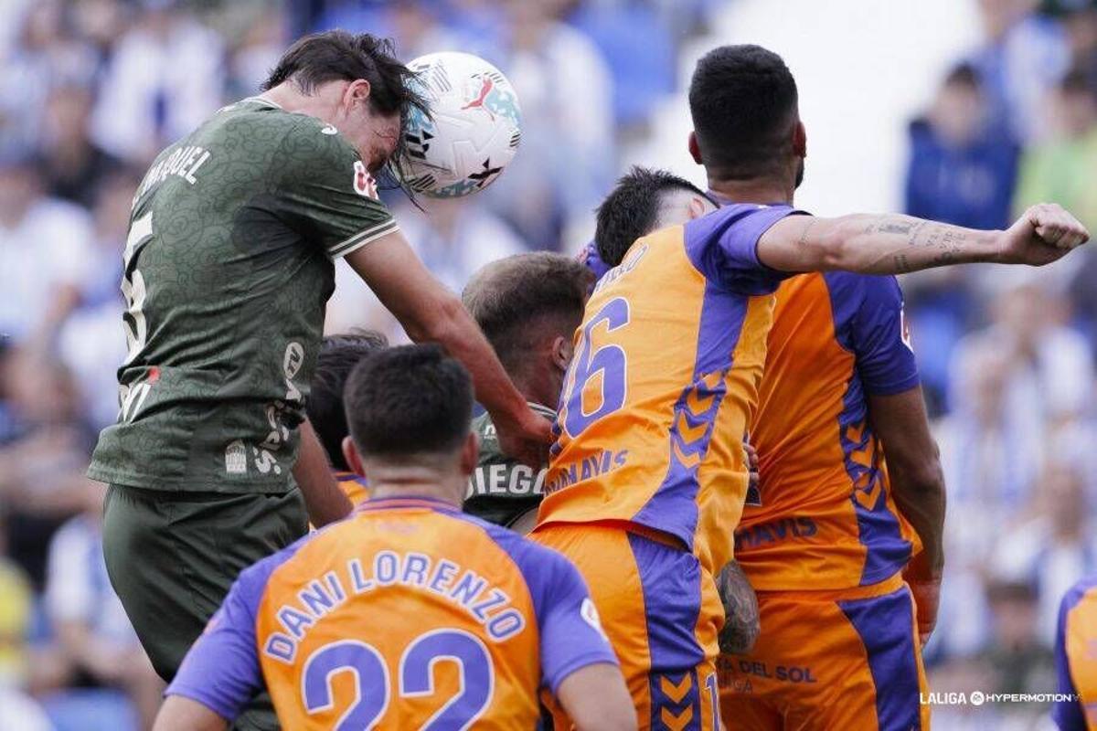 Encuentro jornada 10 LaLiga Hypermotion, entre Leganés y Málaga CF