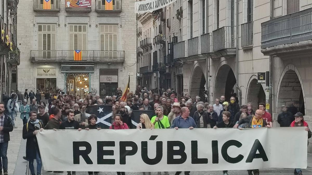 Inici de la manifestació.