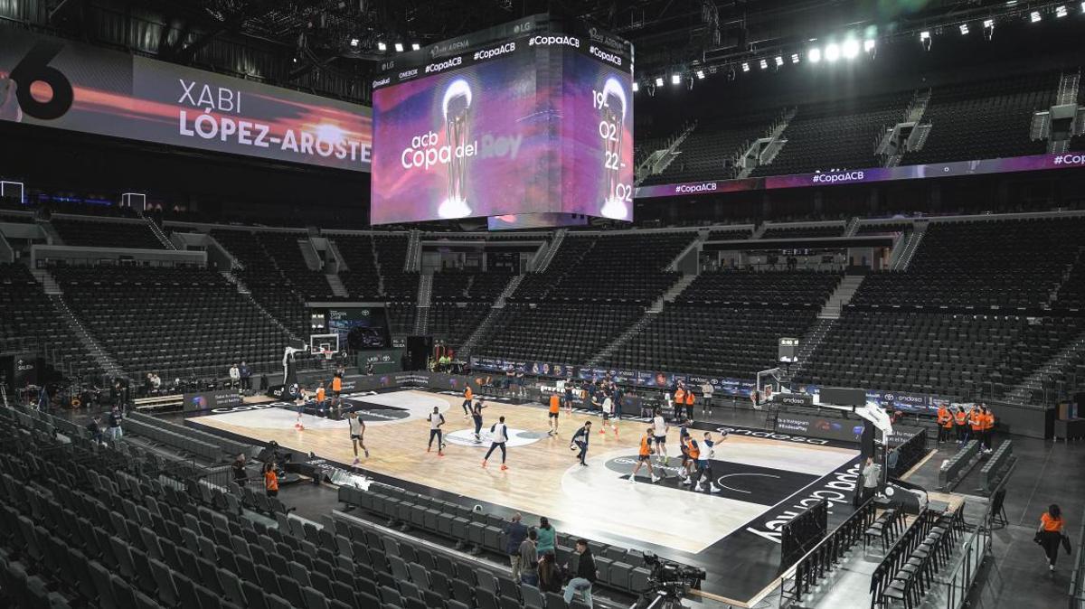 Entrenamiento Valencia Basket