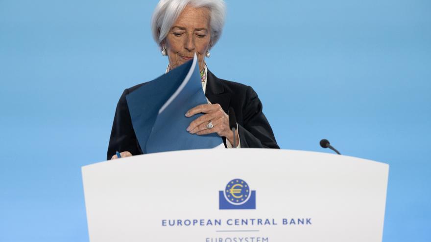 La presidenta del Banco Central Europeo, Christine Lagarde.