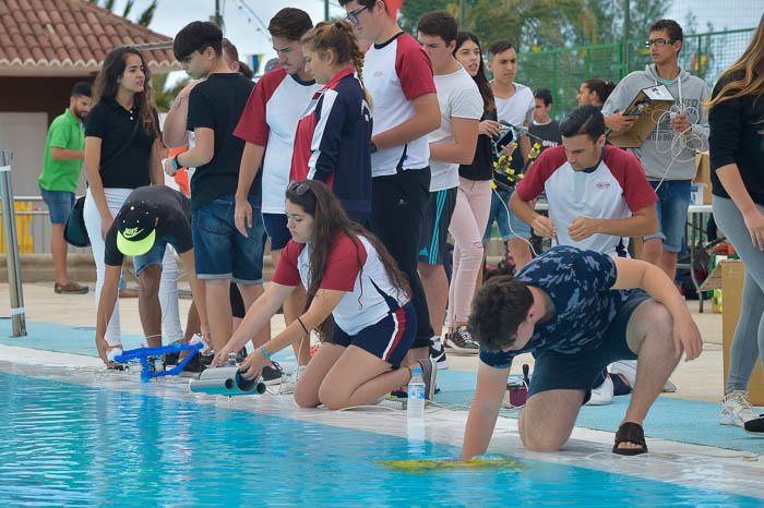 Encuentro robótica submarina en Maspalomas