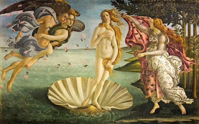 El nacimiento de Venus, Boticelli