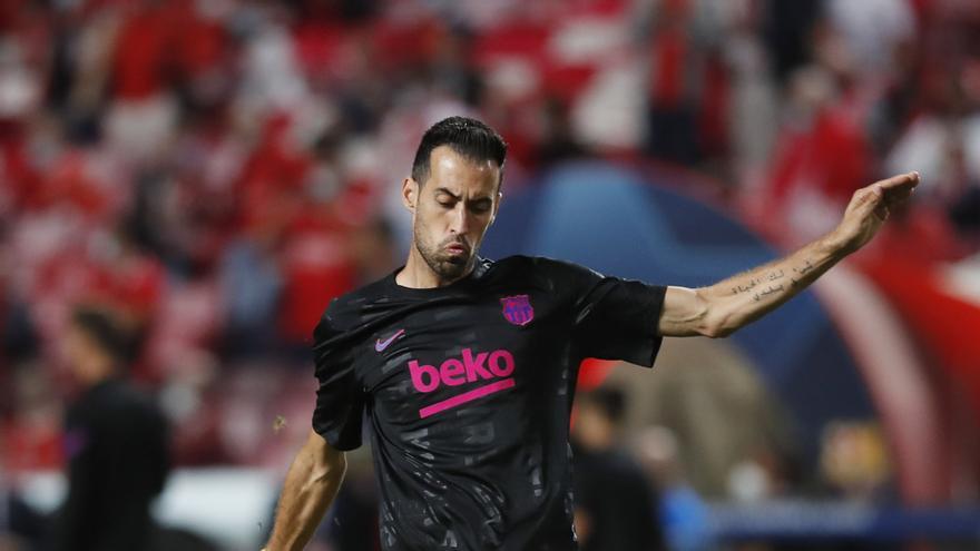 Busquets, tras la derrota del Barça ante el Benfica: &quot;La situación es crítica&quot;