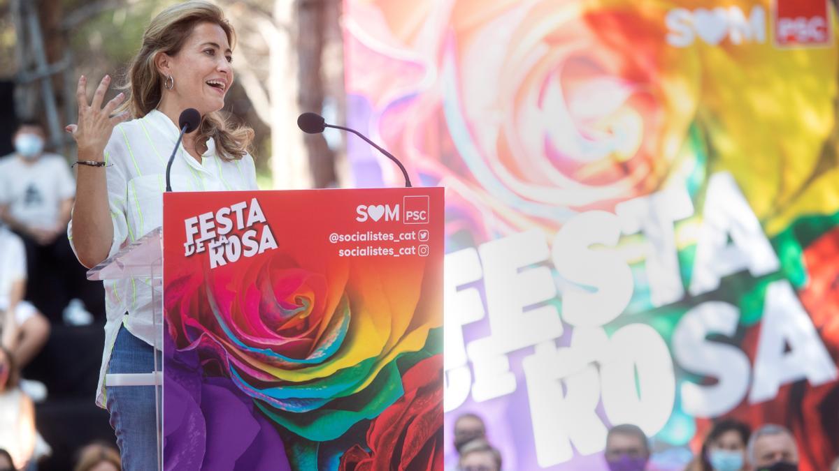 Raquel Sánchez: "El diálogo no tiene líneas rojas, sólo límites: Constitución y Estatut"