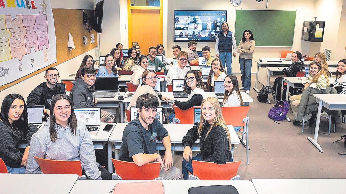 Jóvenes universitarios de dos continentes reflexionaron juntos sobre un tema vital para las próximas generaciones.