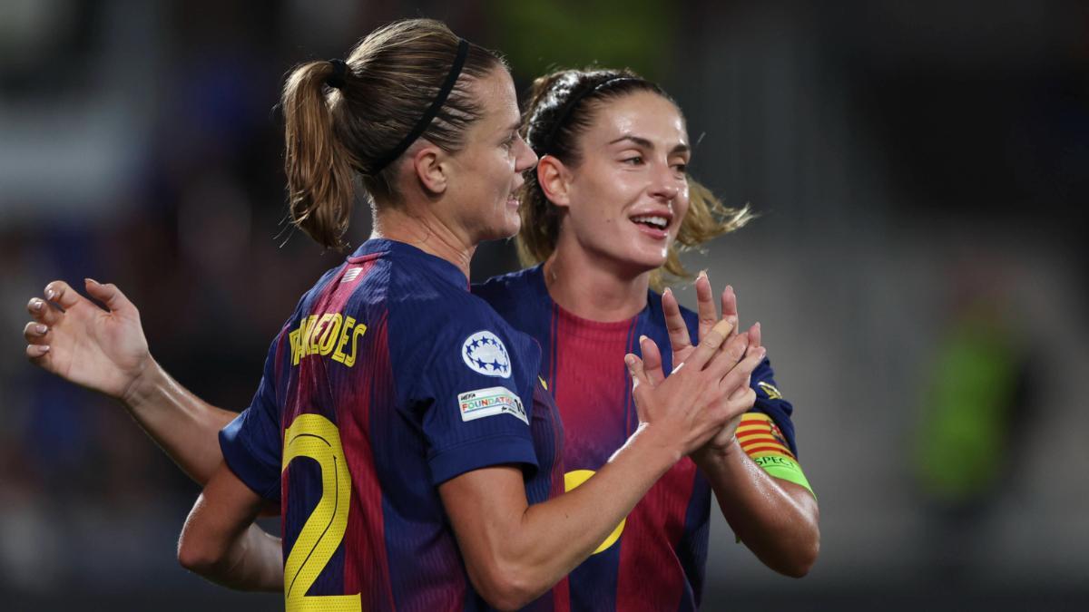 El Barça, aún más líder en la Champions League Femenina después de golear al OH Leuven