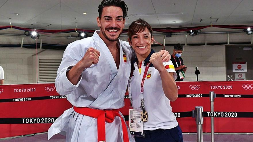 Damián Quintero y Sandra Sánchez. 