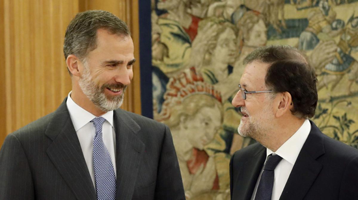 Mariano Rajoy pone fin a la ronda de contactos con el Rey