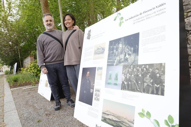 La exposición sobre la finca La Isla en el Jardín Botánico de Gijón, en imágenes.