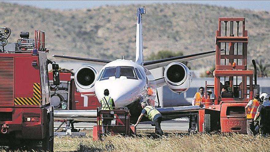 Alicante: susto en el aeropuerto